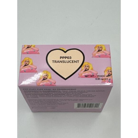 KimChi Chic Puff Puff Pass Translucent Set & Bake Powder 0.85 Oz NIB - Picture 3 of 5
